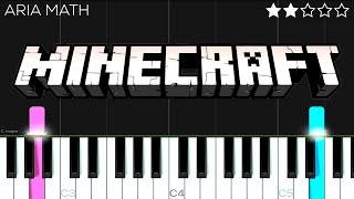 C418 - Aria Math (Minecraft) | Piano Tutorial