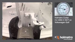 Holmatro Cutter CU 4055 C NCT on VW Golf