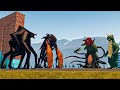 Gabara and Rose Biollante Vs Female Muto and Muto Prime - Roblox Kaiju Universe