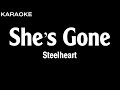 Steelheart - She's Gone (Karaoke Version) | HQ Audio