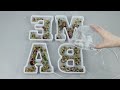 let s resin large letter resin night light tutorial diy resin light