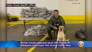 Parker County Deputies Seize 100 Pounds Of Marijuana, Liquid THC During Traffic Stop