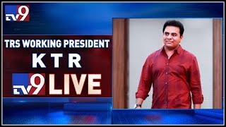 KTR LIVE - Nalgonda Congress Leaders join TRS || Telangana Bhavan - TV9