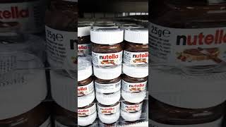 buying mini nutella for kids and pampasalubong #shorts