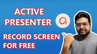 How To Record Your Computer Screen - for Free | Active Presenter
