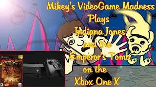 Indiana Jones and the Emperor's Tomb on the Xbox One X with Mikey's Video Game Madness Commentary