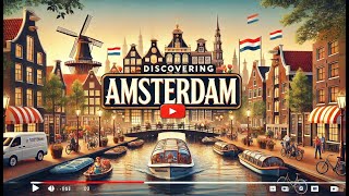 Discovering Amsterdam: Canals, Culture \u0026 Hidden Gems! 🇳🇱✨