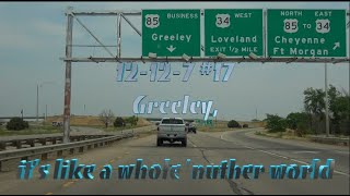 12 12 7 #17  The road(s) to Greeley