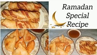 Ramadan special recipe | Unique twisted samosa recipe | 2 Easy and tasty samosa recipe for iftar