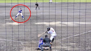 ピンチの場面を切り抜けた甲子園優勝投手　その後…。【2021都市対抗野球 東海地区二次予選 9/22 対東邦ガス 岡崎市民球場】