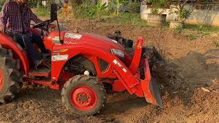 L3218sp ดันดินถมคูน้ำเก่า tracktor Kubota EP8