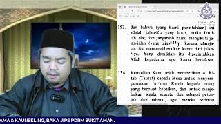 Bacaan Ayat 152 – 157 Surah al-An'am Oleh Ustaz Mohd Ihsan bin Subhi