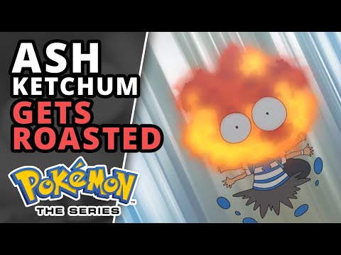 Ash Ketchum Gets Roasted Pokémon the Series