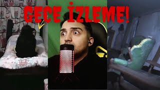 GECE BU VİDEOYU İZLEME! ( Korku videoları izledim )