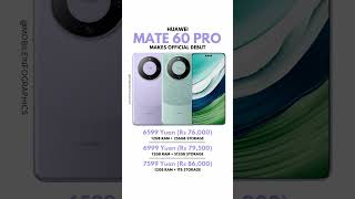 Huawei Mate 60 Pro Price List 📃