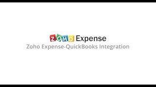 Zoho Expense - Quickbooks integeration
