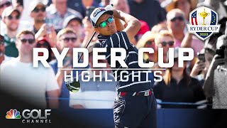 Ryder Cup 2023 match highlights: Fowler/Morikawa lose opening match to Lowry/Straka | Golf Channel