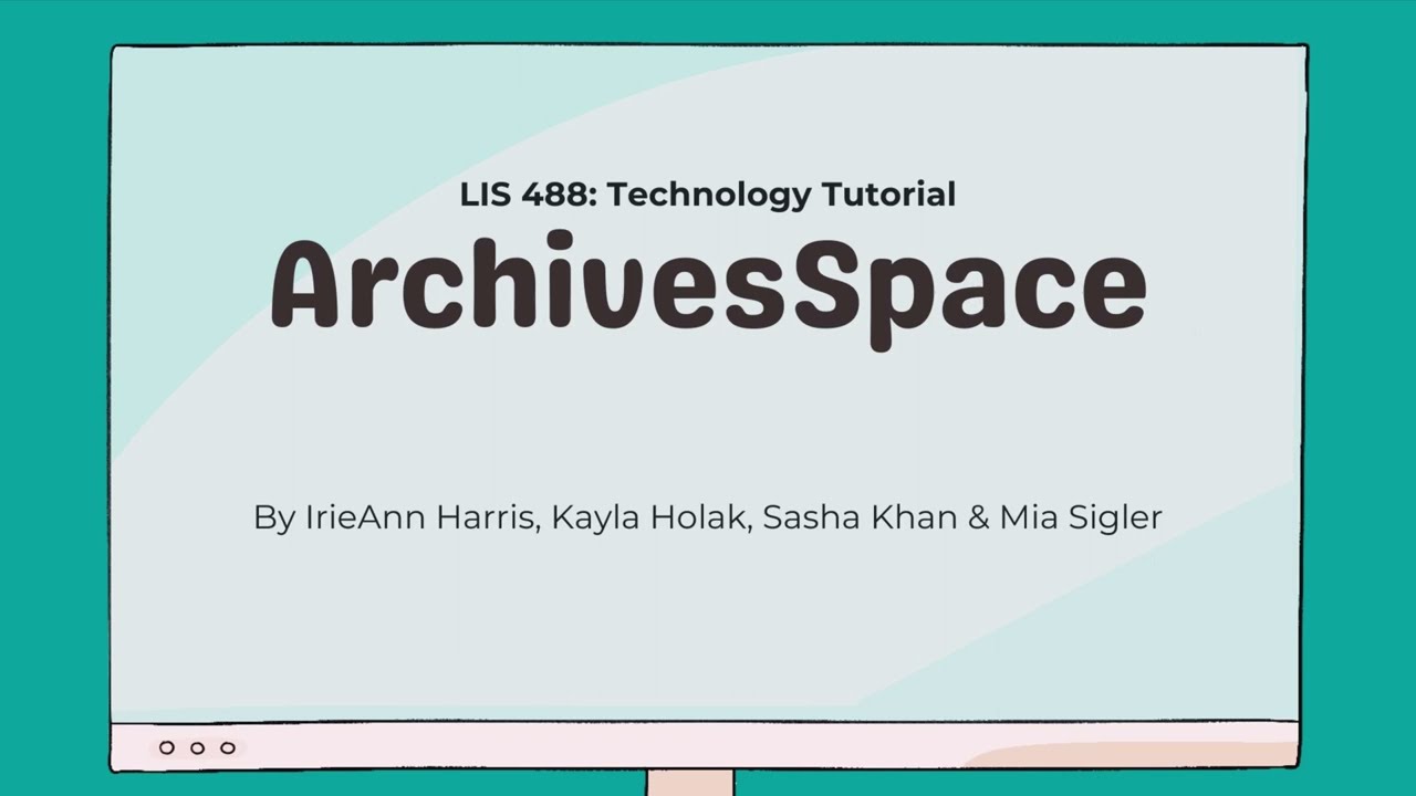 Archivesspace Tutorial Youtube Archivesspace Tutorial Youtube