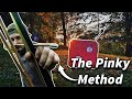 The Pinky Method, Traditional Archery Tips & Tricks.