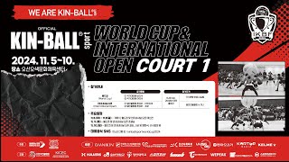 [COURT1 DAY2-1] KIN-BALL WORLD CUP \u0026 INTERNATIONAL OPEN