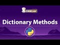 Python Dictionary Methods | get(), setdefault(), update(), clear(), copy(), keys() | CodeChef