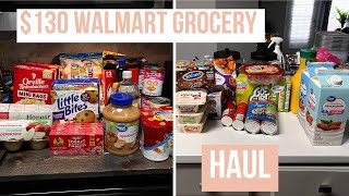 $130 WEEKLY WALMART GROCERY HAUL | FAMILY OF 5 GROCERY HAUL