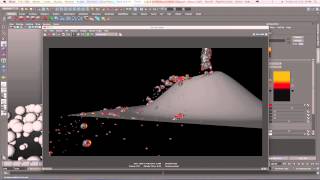 Maya 2013 Create Lava Tutorial Part 2 of 2 by Stuart Christensen