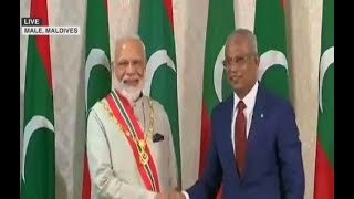 Maldives Honours PM Modi