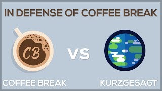 In Defense of Coffee Break (Philip DeFranco Response) | Kurzgesagt vs Coffee Break