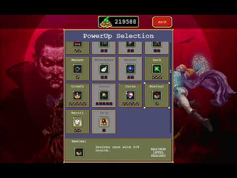 Vampire Survivors Most Optimal Upgrade Path for PowerUps