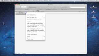 FileMaker Pro 13 Tutorial | Starting A Database From Scratch