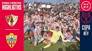 Resumen | Copa del Rey | UD Barbastro 1 – 0 UD Almería | Segunda Eliminatoria