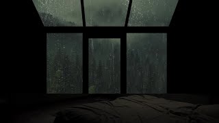 Ambient Rain Sounds For Sleep And Relaxation | Falling Asleep in The Peaceful Darkness
