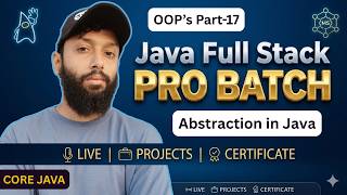 Master OOPs in Java Part-17🚀 | Java Abstraction through Interface | CoreJava Day-34