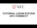 🔴TUTORIAL LOGIN SYSTEM AFC CONNECT🔴