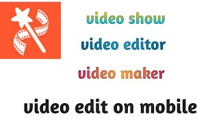 How to use video show app