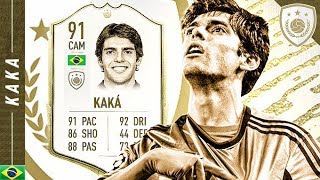 WORTH THE UNLOCK?! 91 ICON SWAPS PRIME KAKA REVIEW!! FIFA 20 Ultimate Team