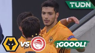 ¡Golazo! ¡Gol de Raúl Jiménez! | Wolves 1-0 Olympiacos | Europa League 2020 - 8vos final | TUDN