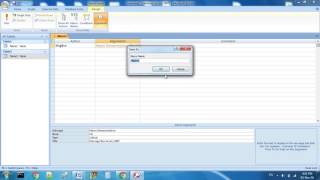 Message Box Macro In MS Access 2007