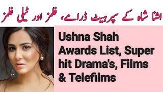 Ushna Shah Drama's, Films & Telefilms List| Ushna Shah Awards| Top10 Channel