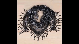 2019 new korean scarf creative lace female tassel fashion shawl factory high quality women scarfs