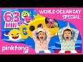 Baby Shark Dance and more | World Oceans Day | +Compilation | Pinkfong Songs for Children