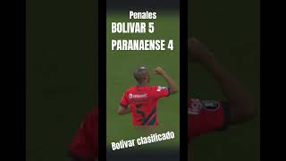 PARANAENSE VS BOLIVAR 5 a 4 Penales