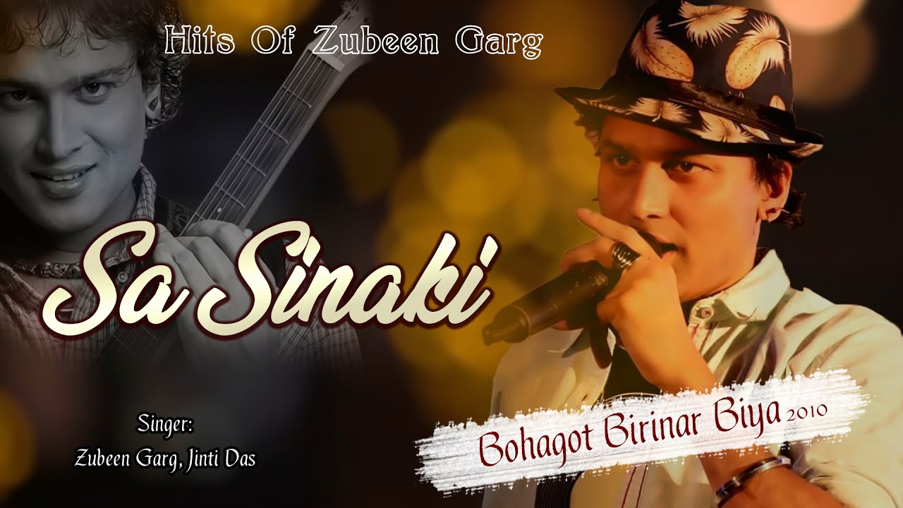 Sa Sinaki Golden Collection Of Zubeen Garg Assamese Lyrical Video
