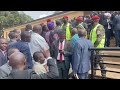 besigye supporters protest as lawyers are denied entry to the court martial.