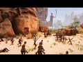 Darfari Cannibals Attack Exiles Camp - Conan Exiles NPC Battle