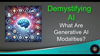 Demystifying AI - Generative AI and its Modalities