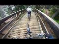 The most famous Blue Trail in the Whistler Bike Park!