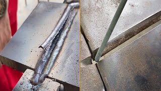 Root welding method 7018 1G