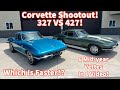 We Beat the Crap Out of A 67 427 and 66 327 Corvettes! 1 Video 6 Mid-year Vettes! C2 Corvette Coupe!